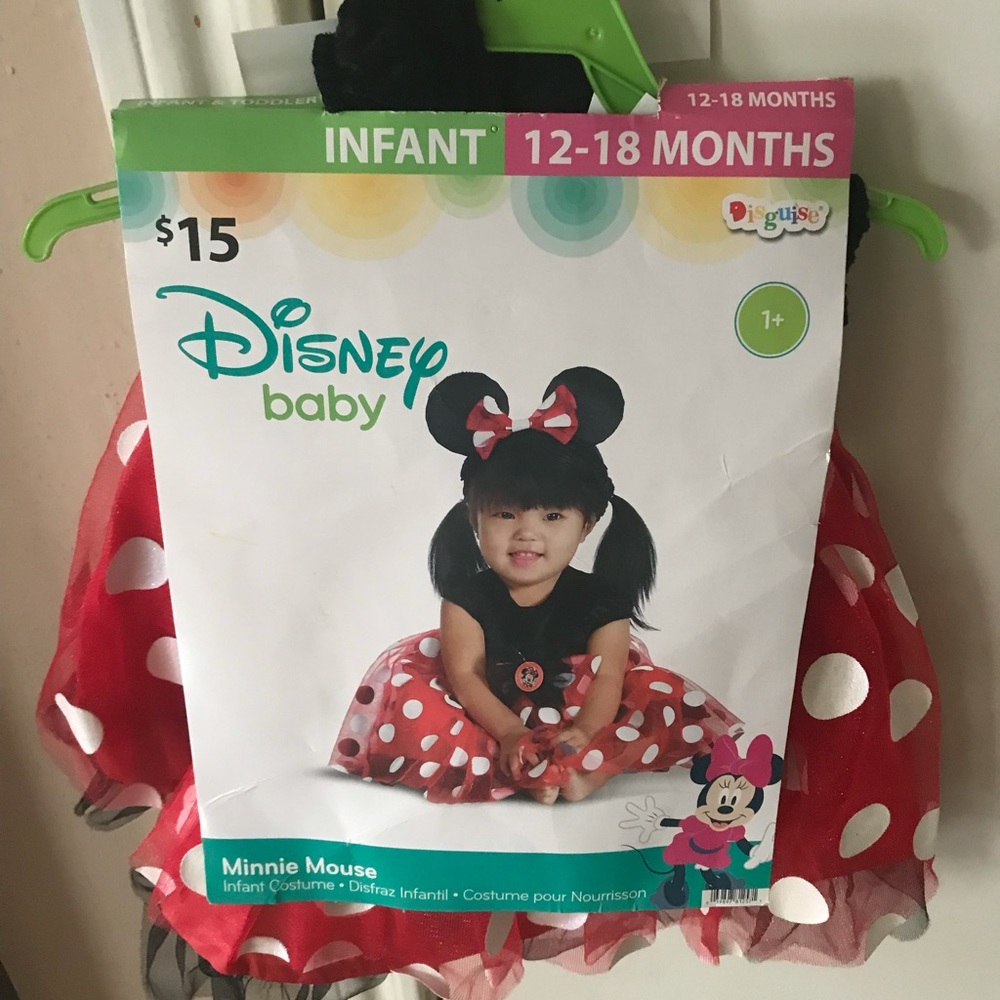 NEW CUTE MINNI MOUSE SIZE 12-18 months